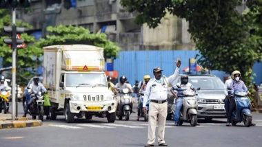 Mumbai Traffic Update: Traffic Movement to be Slow Around Santacruz Airport, Sea Link And Churchgate Between 5 PM to 9 PM Today Due to VIP Movement, Say Traffic Police