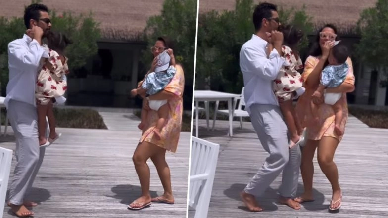 Neha Dhupia Shares an Adorable Family Video, Actress Wishes To Wake Up to ‘Mornings Like These Everyday’ – WATCH