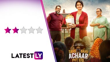 Saas Bahu Achaar Pvt Ltd Review: Amruta Subhash and Anup Soni's Series Is A Little Too Mild On Women Empowerment to Make An Impact (LatestLY Exclusive)