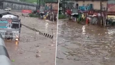 Assam Rains: Extreme Rainfall Causes Severe Water Logging and Flood-Like Situation in Guwahati (Watch Video)