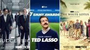 Emmys 2022 Nominations: Succession Leads With 25 Nods, Ted Lasso and The White Lotus Follow With 20 Nominations Each; Here&rsquo;s the Complete List of Nominees of 74th Edition