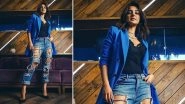 Jennifer Winget Looks Fab in Blue Jacket and Ripped Jeans; Check Out Pics of the &lsquo;Code M2&rsquo; Actress Carrying Her Denim Look in Classy Style!