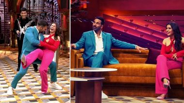 Koffee With Karan Season 7 Episode 3 Review: Akshay Kumar, Samantha Ruth Prabhu’s Chemistry and Humour Make Netizens Go Wow!