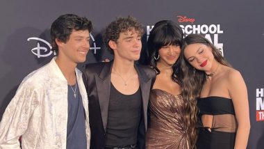 High School Musical Season 3: Matt Cornett, Joshua Bassett, Sofia Wylie, Olivia Rodrigo Are Posers at HSMTMTS Premiere (View Pic)