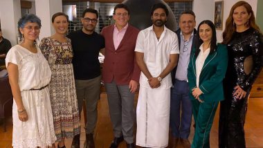 Aamir Khan Treats Russo Brothers, Dhanush and The Gray Man Team With Gujarati Dinner at His Mumbai Residence
