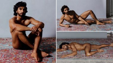 Ranveer Singh Goes Nude in This Bold and NSFW Magazine Photoshoot (View Pics)