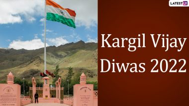 Kargil Vijay Diwas 2022 Date and Significance: Everything To Know About the Historic Day When India Conquered Over Pakistan in the Kargil War