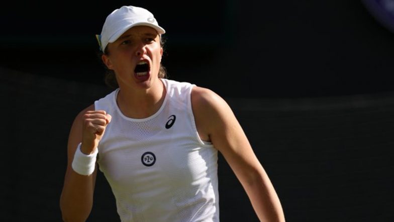 Iga Swiatek vs Alize Cornet, Wimbledon 2022 Live Streaming Online: Get Free Live Telecast of Women’s Singles Tennis Match in India