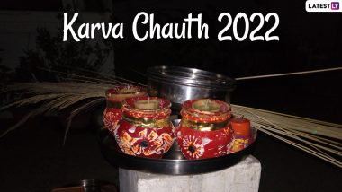 Karva Chauth 2022 Date and Significance: When Is Karwa Chauth? Everything To Know About Puja Timings of This Fasting Festival for Married Women