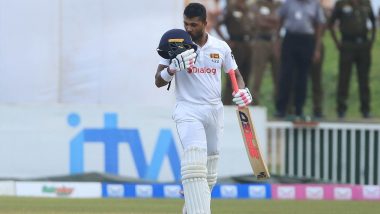 Dinesh Chandimal Scores Maiden Test Double Century During SL vs AUS 2nd Test