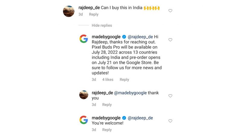 Made By Google Instagram