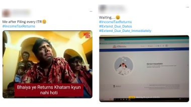 #IncomeTaxReturns Funny Memes Go Viral; Netizens Trend 'Income Tax Extend Due Date Immediately' and Flag Glitches in ITR's Official Portal