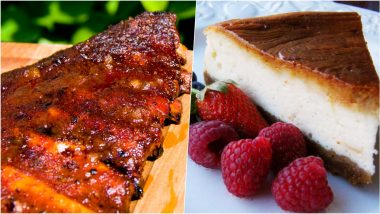 4th of July 2022 Food Ideas: From Pepper Marinated Ribs to Berry Cheesecake, 5 Foods To Celebrate the US Independence Day