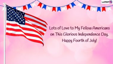 Fourth of July 2022 Images & US Independence Day Greetings: Wish Happy 4th of July With Facebook Messages, WhatsApp Status, Quotes and GIFs