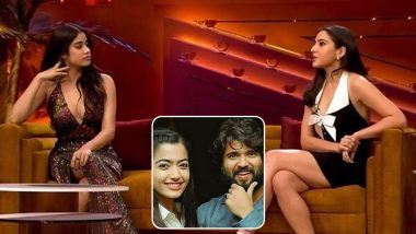 Koffee With Karan 7: Sara Ali Khan Spills the Beans on Vijay Deverakonda-Rashmika Mandana Dating Rumours