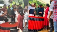 Mohanlal, Priyadarshan Celebrate MT Vasudevan Nair&rsquo;s Birthday On Sets Of Olavum Theeravum (View Pics)