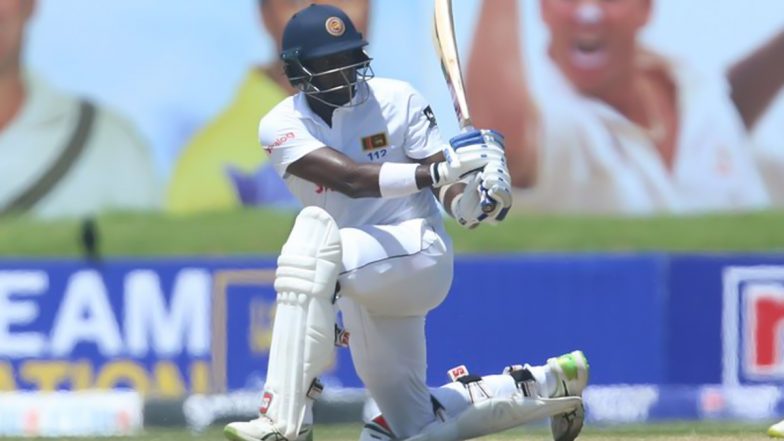Angelo Mathew Tests COVID-Positive; Oshada Fernando Comes In As Replacement During SL vs AUS 1st Test