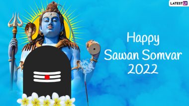 Happy Sawan Somwar 2022 Wishes and HD Images: Celebrate Monday Fasting Day With Shravan Greetings, Lord Shiva Wallpapers, WhatsApp Messages, Quotes & SMS