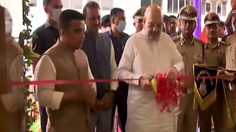 Gujarat: Amit Shah Inaugurates Police Headquarters CCTV Control Room in Gandhinagar