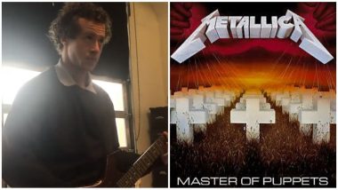 Stranger Things 4: Jospeh Quinn Shows Off His Guitar Skills Playing Metallica's 'Master of Puppets' In This New BTS Clip! (Watch Video)