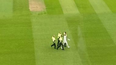 Sports News | ENG Vs IND, 5th Test: Intruder Enters Playground, Moved out by Security