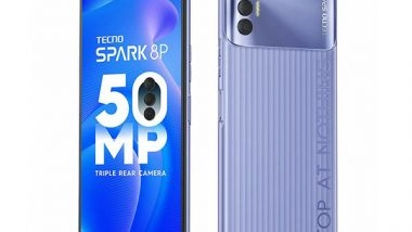 Tech News | Tecno Spark 8P Launched in India with Impressive Features
