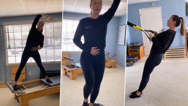 Maria Sharapova Returns to Training Four Weeks After Giving Birth, Writes, ‘Feel Like I’ve Come a Long Way’ (Watch Video)