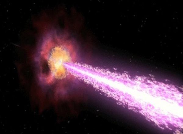 Science News | Study: Blinking Gamma Ray Bursts Are Explained by Falling Stardust and Unsteady Jets