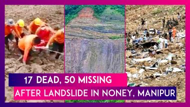 Manipur: 17 Dead, Over 50 People Still Missing As Landslide Hits Tupul Yard Railway Station in Noney