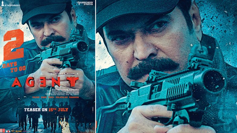 Agent Mammootty's Poster From Akhil Akkineni's Spy Thriller Out