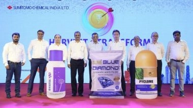 Business News | Sumitomo Chemical Launches Danitol NXT, Pyclome, and Sumi Blue Diamond in India