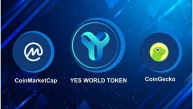 Business News | YES WORLD Announces Its Listing on CoinMarketCap and CoinGecko, After a Record Listing on Coinsbit Crypto Exchange
