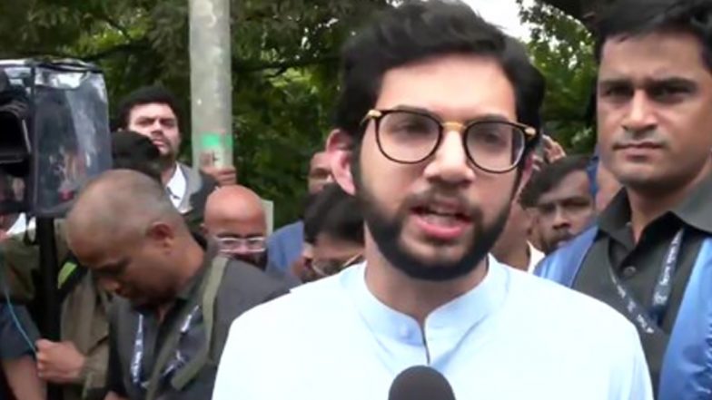 Save Aarey Protest: Shiv Sena Leader Aaditya Thackeray Says, 'This Is a Fight for Mumbai, Fight for Life'