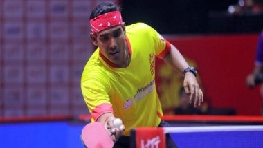 Sports News | CWG 2022: Indian Men's Table Tennis Team Marches into Semis After Win over Bangladesh in QFs