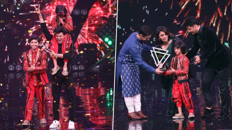 Dance Deewane Juniors: Aditya Patil Lifts the Winner’s Trophy; Takes Home Rs 20 Lakh (View Pics)