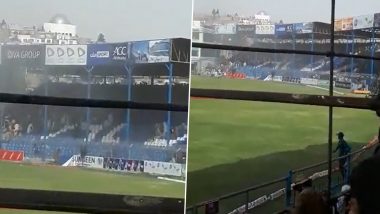 Afghanistan: Four Wounded in Grenade Blast at Kabul International Cricket Stadium During Shpageeza Cricket League T20 Match; Watch Video of Explosion Here