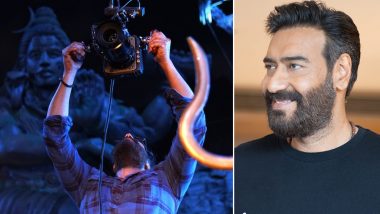 Bholaa: Ajay Devgn Shares an Intriguing Picture of Himself With Camera From the Sets of His Upcoming Directorial