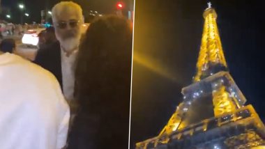 Video Of Ajith Kumar Interacting With Fans Near Eiffel Tower Goes Viral