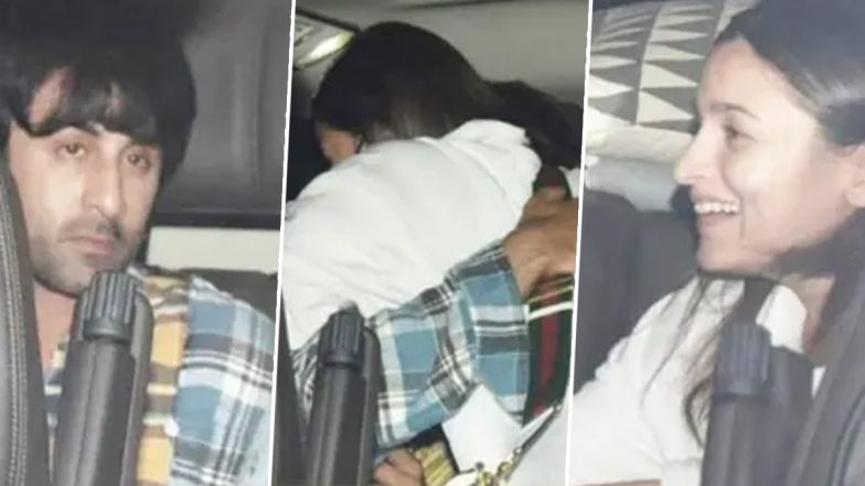 Alia Bhatt Hugs Hubby Ranbir Kapoor at the Airport As She Returns From Heart of Stone Shoot (Watch Video)