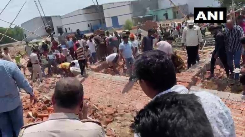 Alipur Wall Collapse Update: 5 Dead, 9 Injured After Wall Collapses At Godown in Delhi District