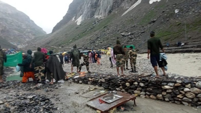 Amarnath Cloudburst: Govt Issues Emergency Helpline Numbers In View Of Cloudburst Near Lower Holy Cave in Nallah