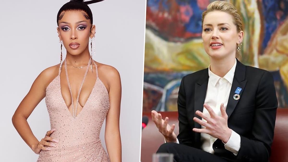 Doja Cat Imitated Amber Heard's Dog Stepped On A Bee Comment