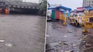 Mumbai Rains: Andheri Subway Continues To Remain Submerged Under Water Amid Heavy Rainfall in the City (Watch Video)