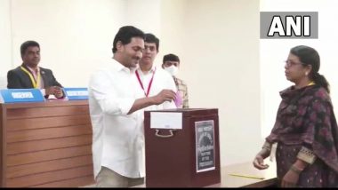 Andhra Pradesh CM YS Jagan Mohan Reddy Casts His Vote To Elect India's 15th President