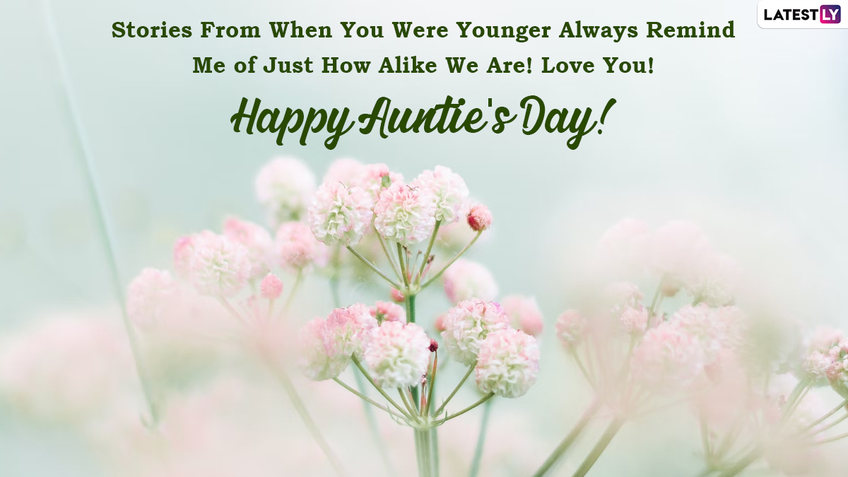 Auntie’s Day 2022 Greetings & Quotes HD Images, Lovely Text Messages
