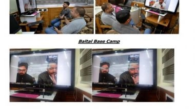 India News | SKIMS Provides Telemedicine Facility to Amarnath Pilgrims at Baltal, Panjtarni