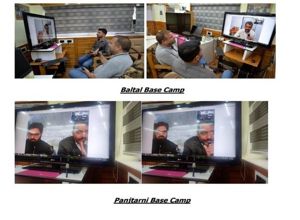 India News | SKIMS Provides Telemedicine Facility to Amarnath Pilgrims at Baltal, Panjtarni