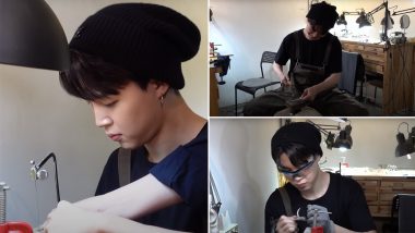 BTS’ Jimin Makes Bracelets in a Workshop in His Latest Vlog, Says He Misses the Other Band Members (Watch Video)