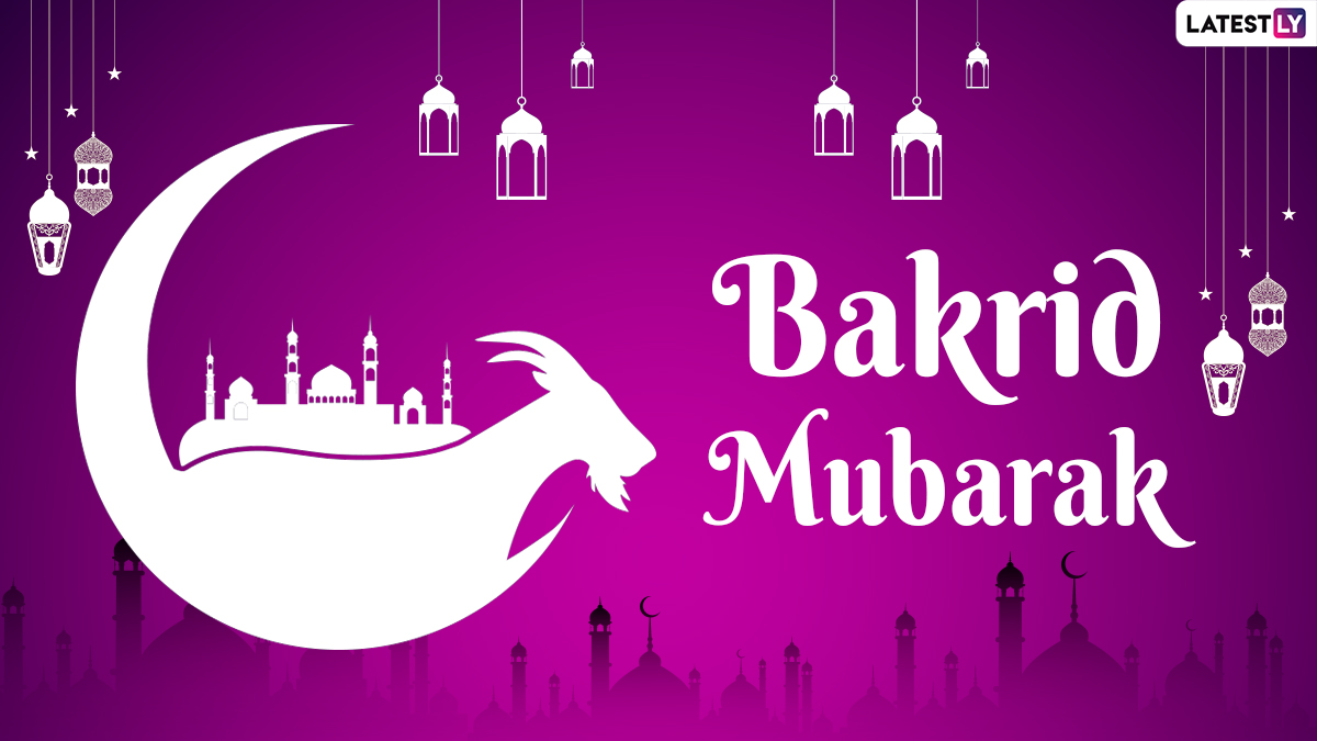 Bakra Eid 2022 Messages & Eid al-Adha Wishes: Bakrid HD Wallpapers