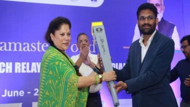 Sports News | Chess Olympiad Torch Relay Reaches Bhopal